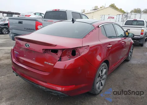 2013 Kia Optima Sx из США, поврежденный, VIN 5XXGR4A67DG152148